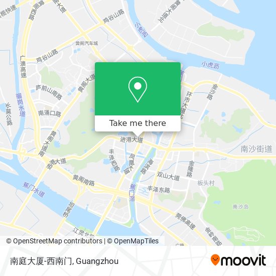 南庭大厦-西南门 map