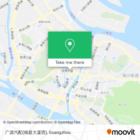 广源汽配(南庭大厦西) map