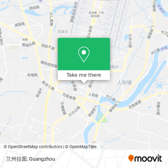 兰州拉面 map