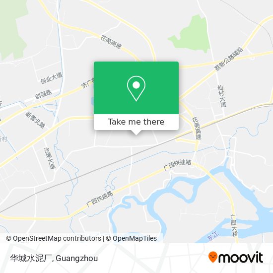 华城水泥厂 map