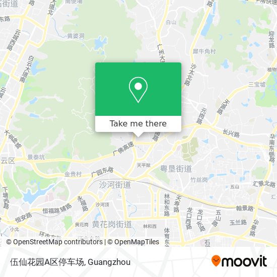 伍仙花园A区停车场 map