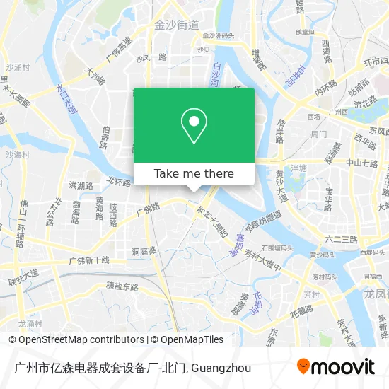 广州市亿森电器成套设备厂-北门 map