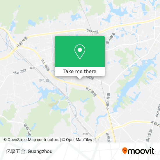 亿森五金 map