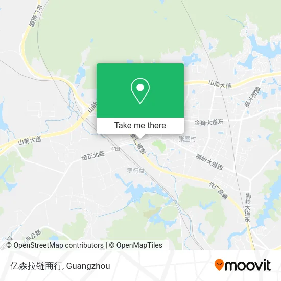 亿森拉链商行 map