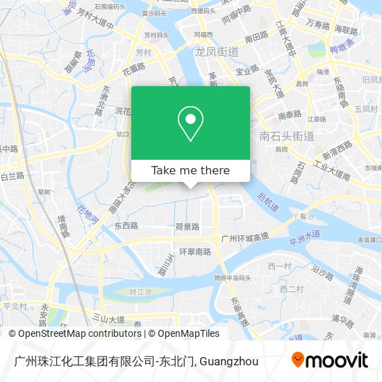 广州珠江化工集团有限公司-东北门 map