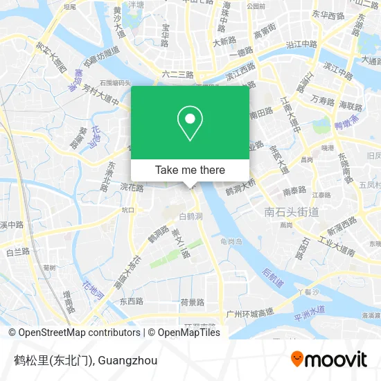 鹤松里(东北门) map