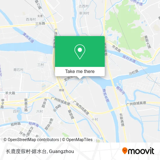 长鹿度假村-嬉水台 map