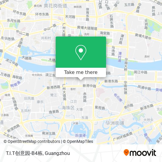 T.I.T创意园-B4栋 map