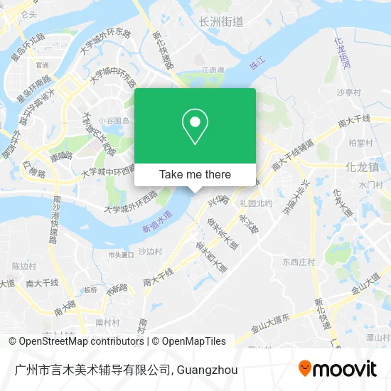 广州市言木美术辅导有限公司 map