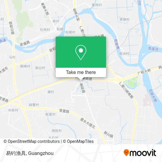 易钓渔具 map