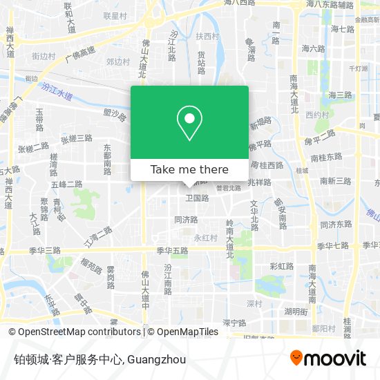铂顿城·客户服务中心 map