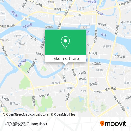 和兴醉农家 map