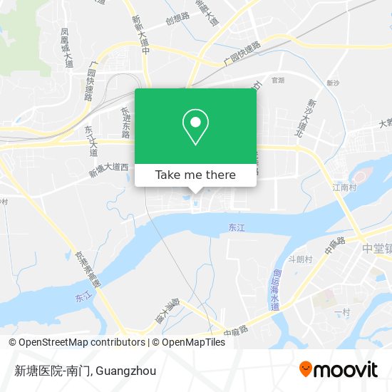 新塘医院-南门 map
