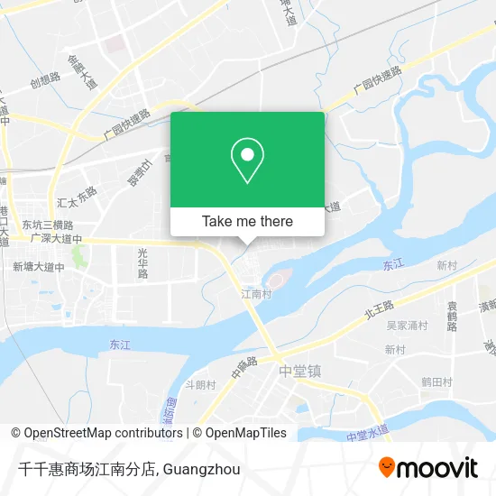 千千惠商场江南分店 map