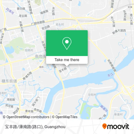 宝丰路/康南路(路口) map