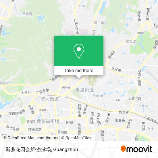 新燕花园会所-游泳场 map