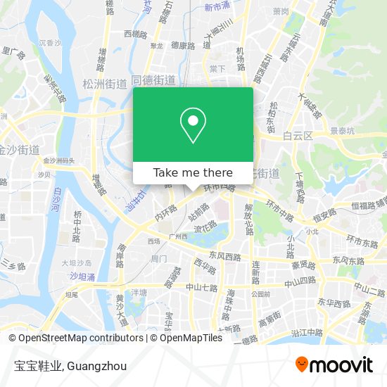 宝宝鞋业 map
