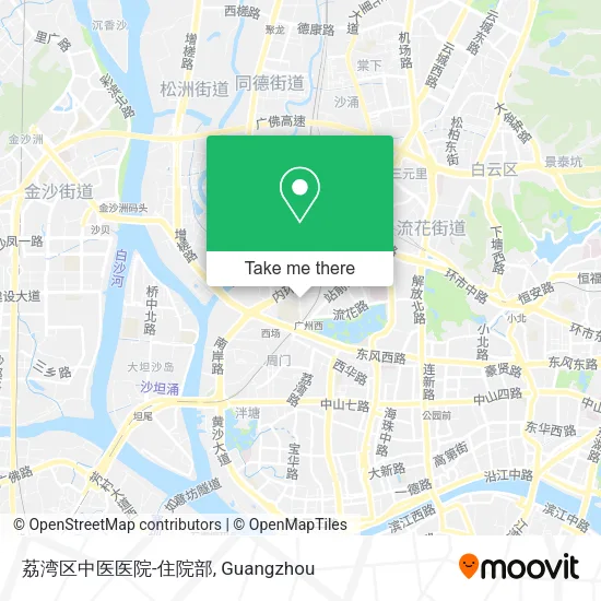 荔湾区中医医院-住院部 map