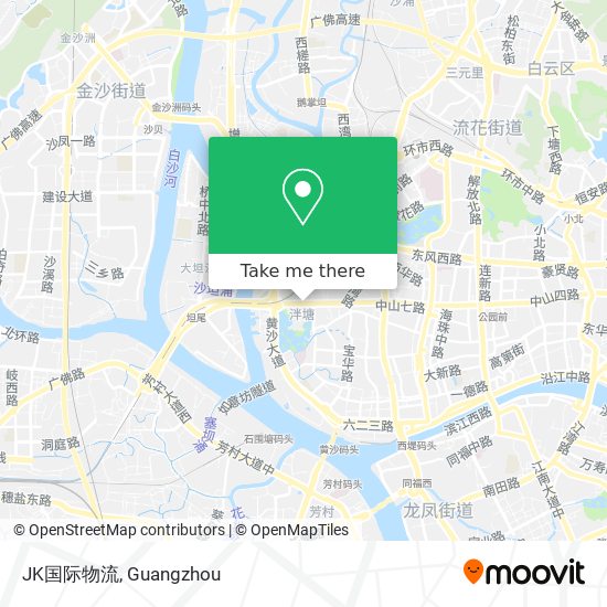 JK国际物流 map