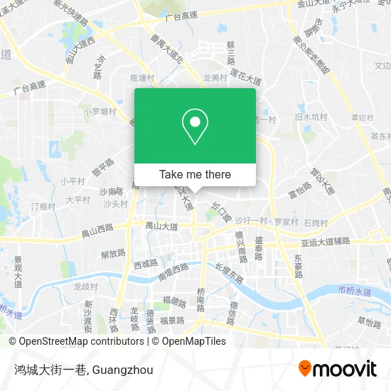 鸿城大街一巷 map