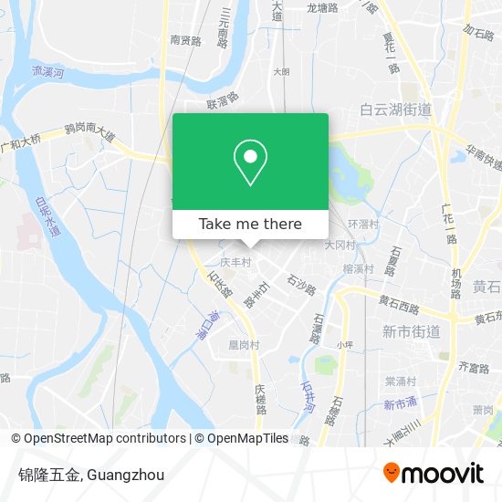锦隆五金 map