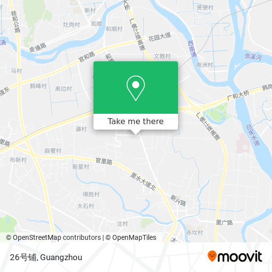 26号铺 map