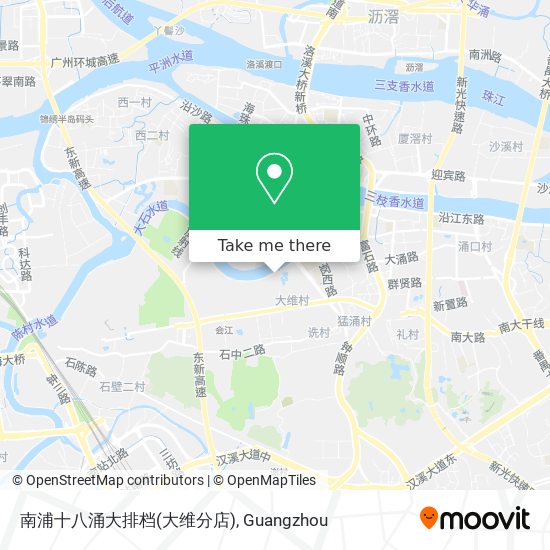 南浦十八涌大排档(大维分店) map