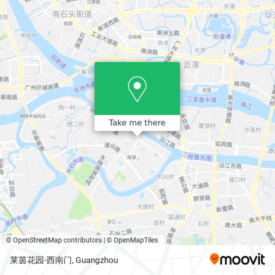 莱茵花园-西南门 map