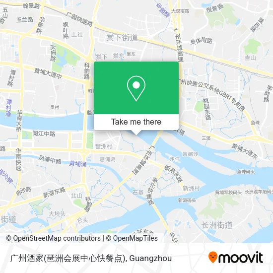 广州酒家(琶洲会展中心快餐点) map