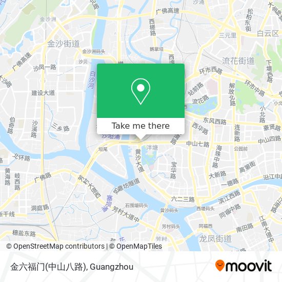 金六福门(中山八路) map