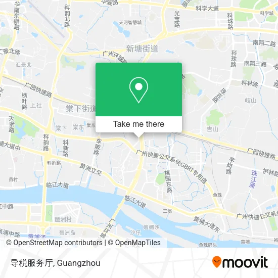 导税服务厅 map