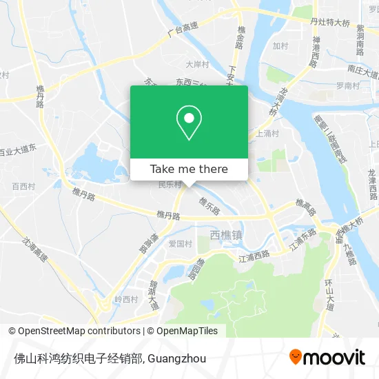 佛山科鸿纺织电子经销部 map