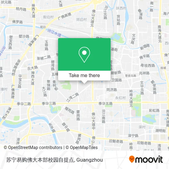 苏宁易购佛大本部校园自提点 map