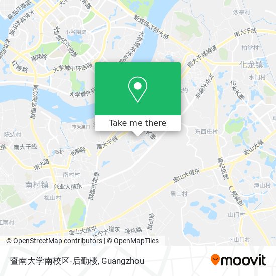 暨南大学南校区-后勤楼 map