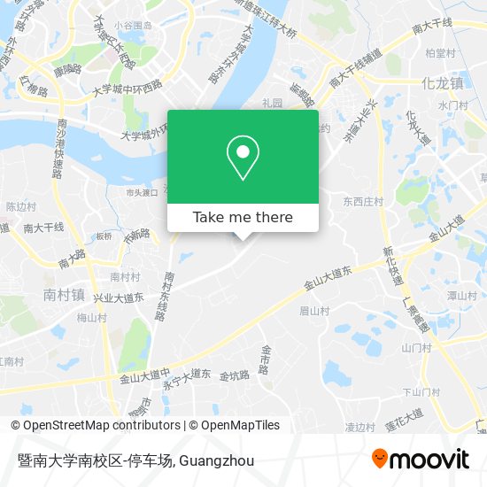 暨南大学南校区-停车场 map