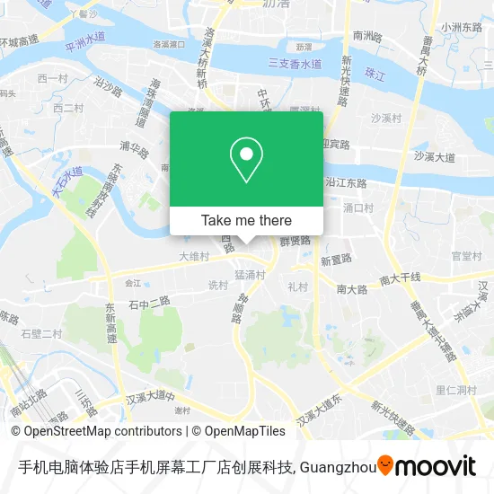 手机电脑体验店手机屏幕工厂店创展科技 map