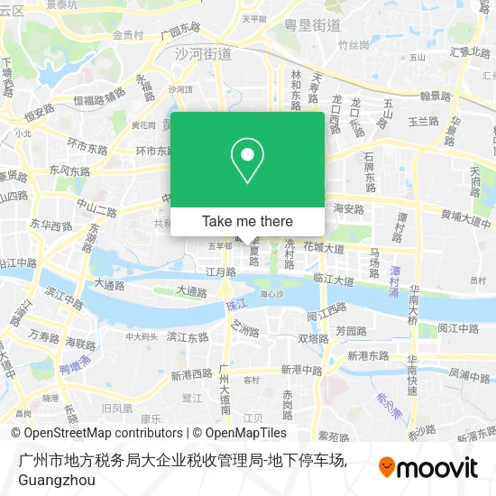 广州市地方税务局大企业税收管理局-地下停车场 map