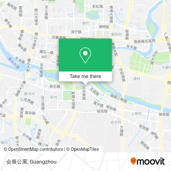 会展公寓 map