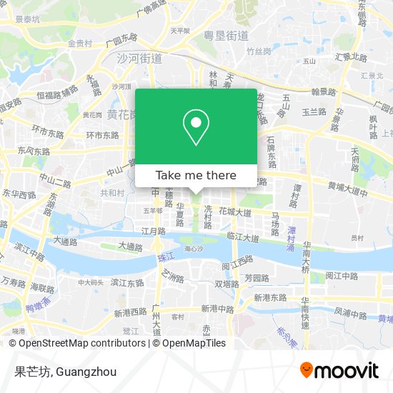 果芒坊 map