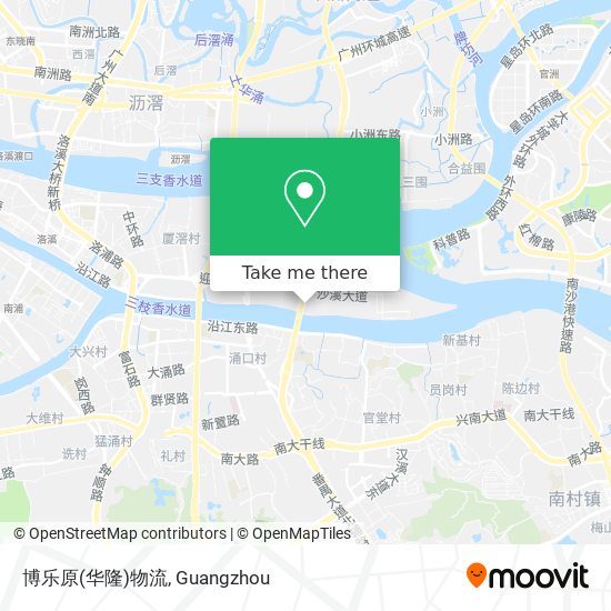 博乐原(华隆)物流 map