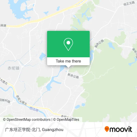 广东培正学院-北门 map