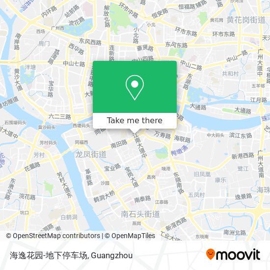 海逸花园-地下停车场 map