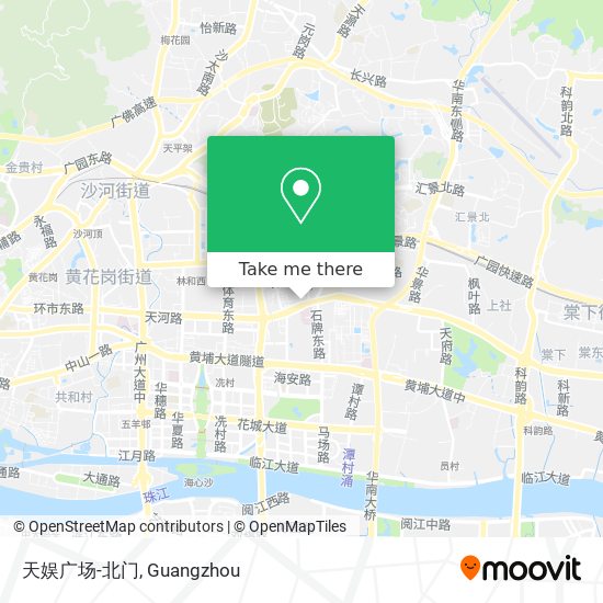 天娱广场-北门 map