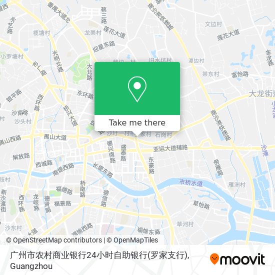 广州市农村商业银行24小时自助银行(罗家支行) map
