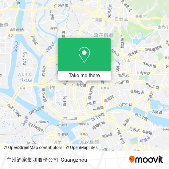 广州酒家集团股份公司 map