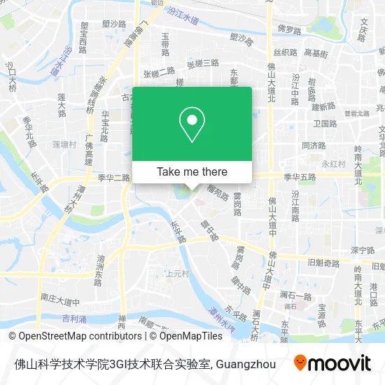 佛山科学技术学院3GI技术联合实验室 map
