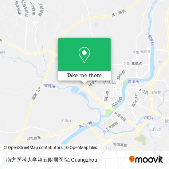 南方医科大学第五附属医院 map