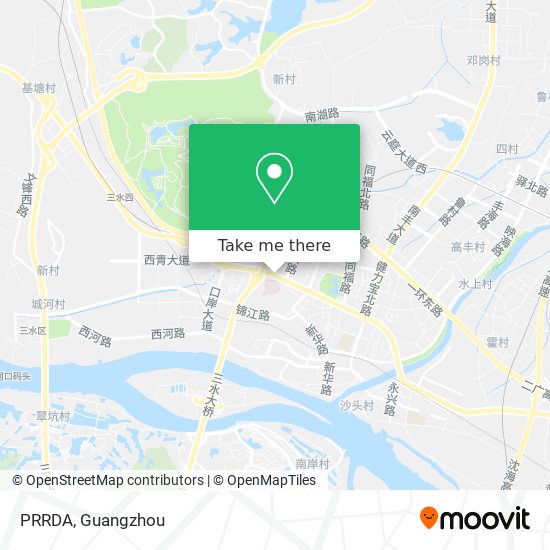 PRRDA map