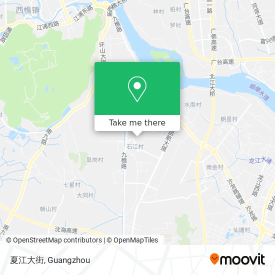 夏江大街 map
