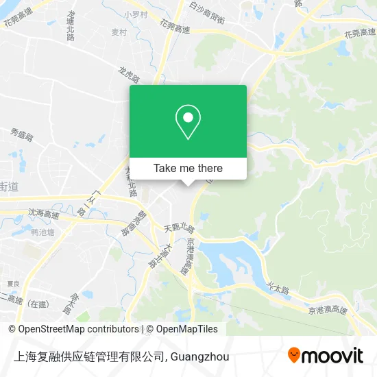 上海复融供应链管理有限公司 map